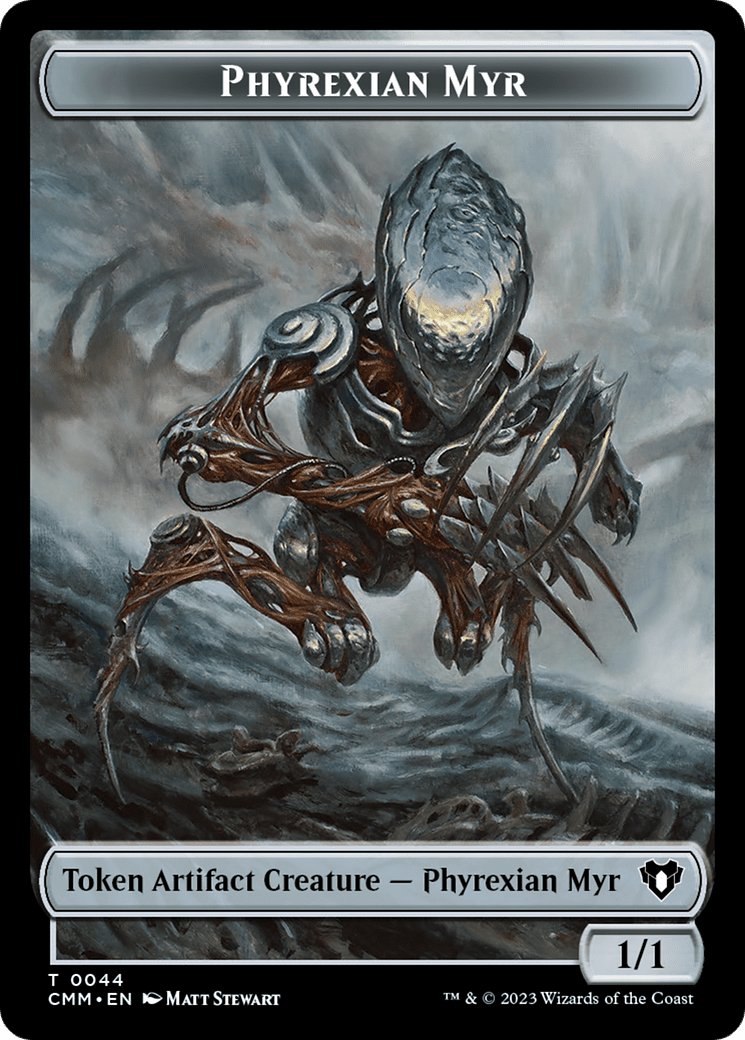 Phyrexian Myr (TCMM-044) - Commander Masters Tokens