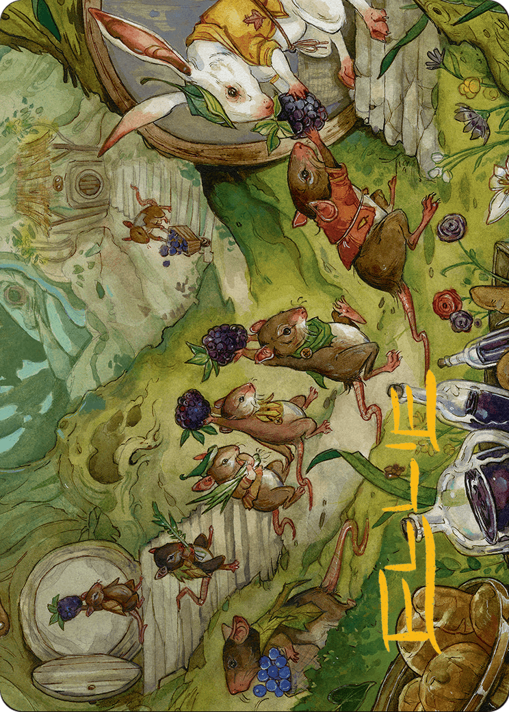 For the Common Good // For the Common Good (ABLB-043) - Bloomburrow Art Series (Borderless) Foil