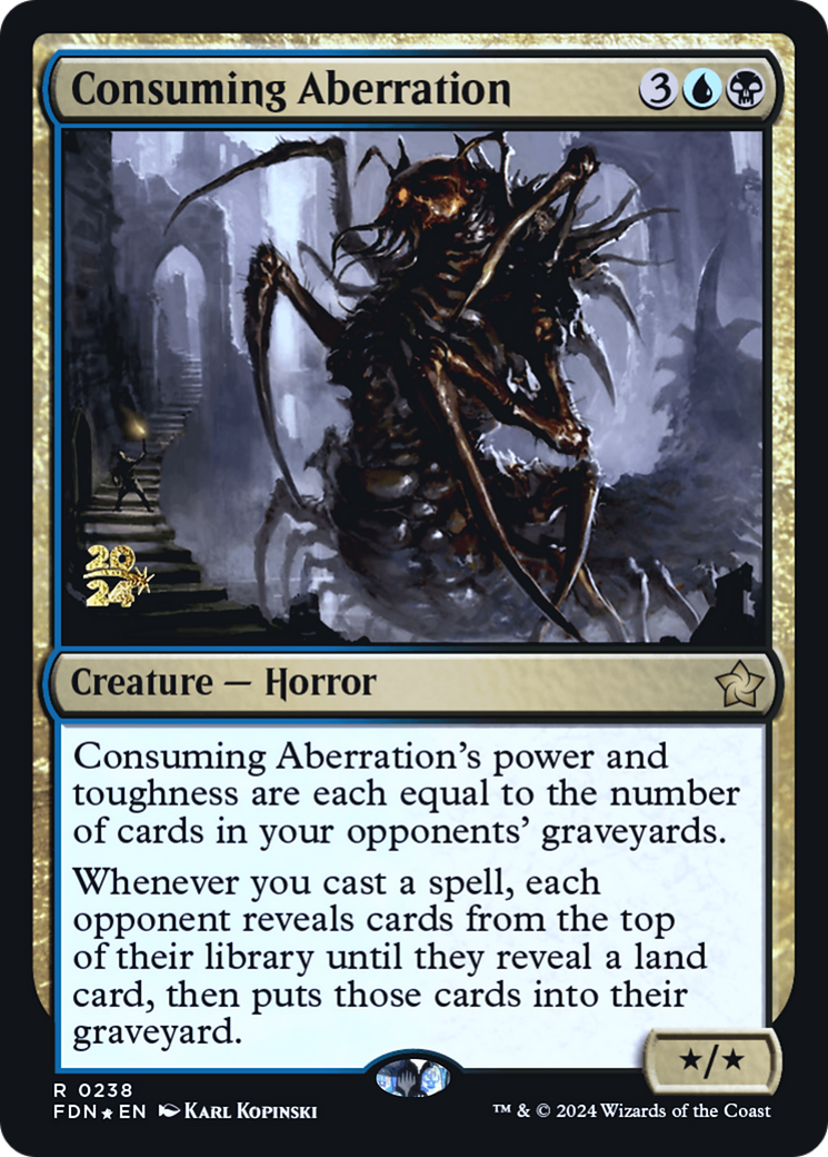 Consuming Aberration (FDN) (-238) - Prerelease Cards