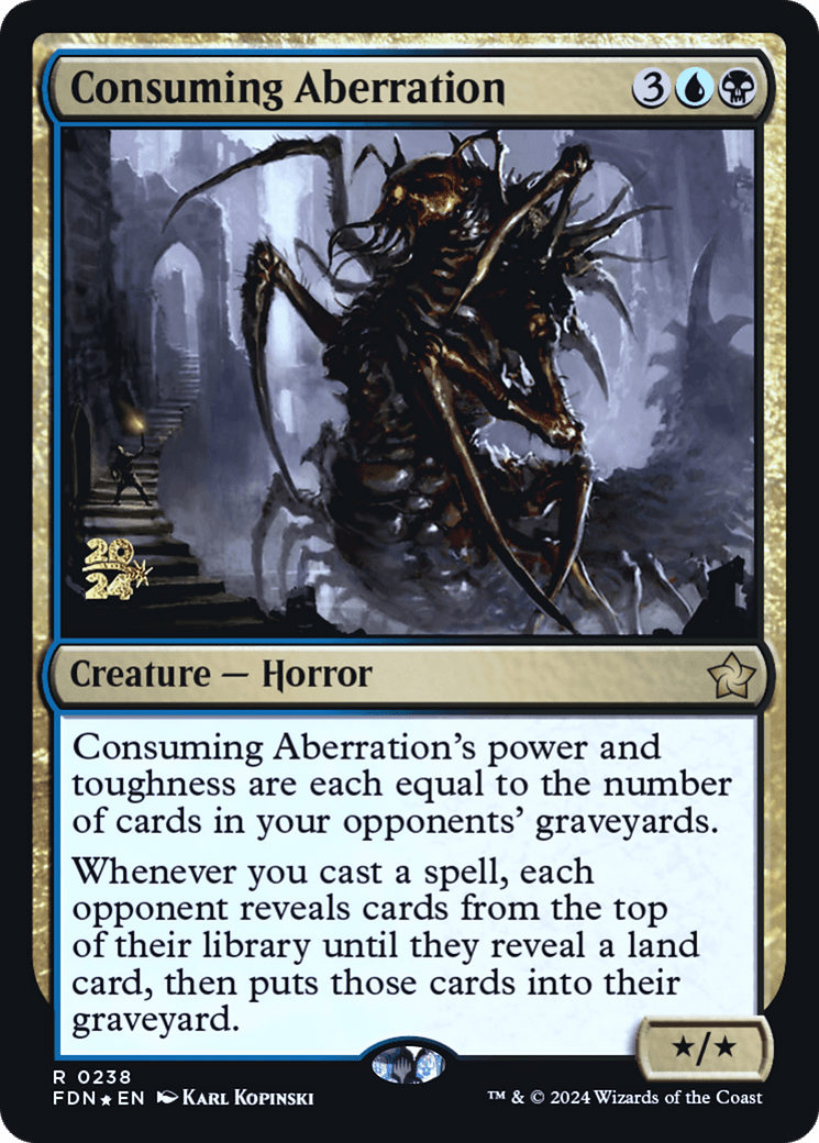 Consuming Aberration (FDN) (-238) - Prerelease Cards