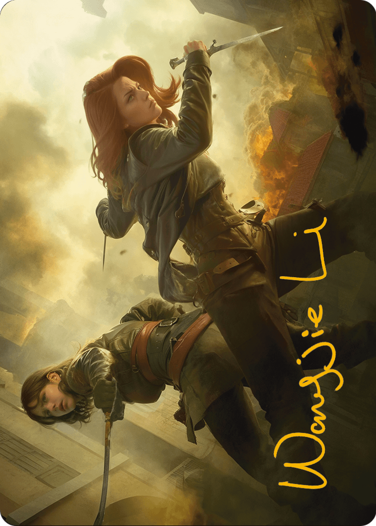 Mary Read and Anne Bonny // Mary Read and Anne Bonny (AACR-007) - Assassin's Creed Art Series (Borderless)