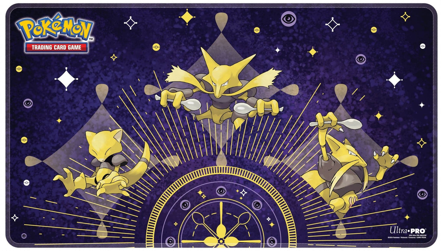 Ultra PRO: Stitched Edge Playmat | Pokemon | Abra Evolutions