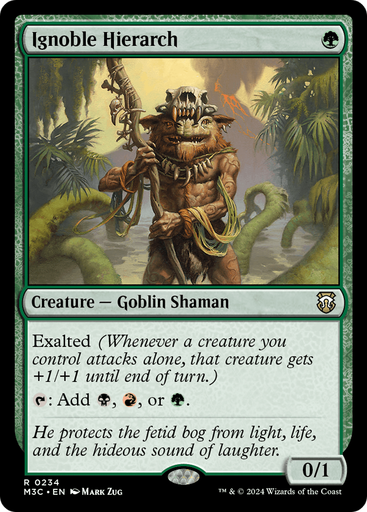 Ignoble Hierarch (M3C-234) - Modern Horizons 3 Commander Foil