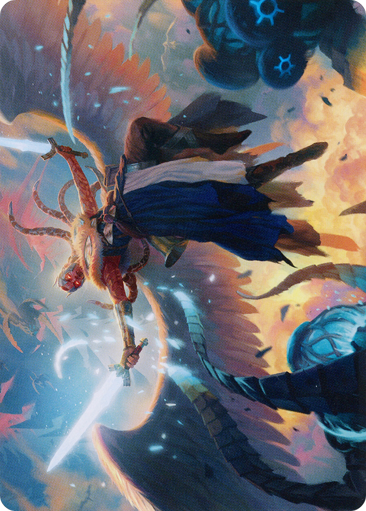 Boon-Bringer Valkyrie // Boon-Bringer Valkyrie (AMOM-002) - March of the Machine Art Series (Borderless)