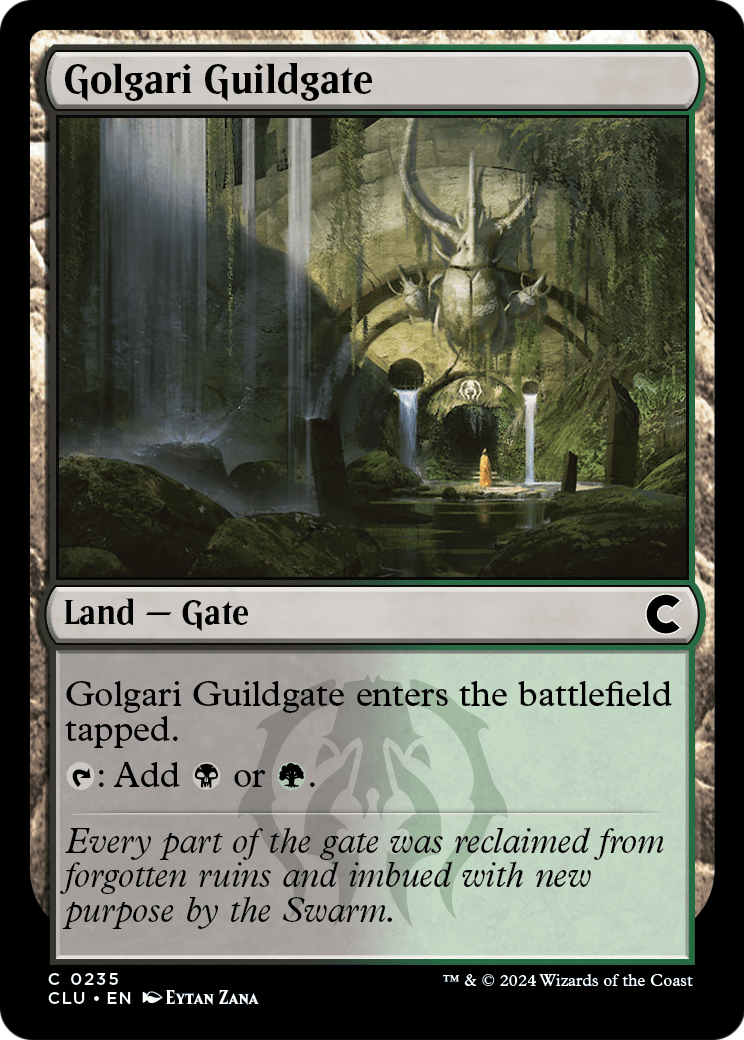 Golgari Guildgate (CLU-235) - Ravnica: Clue Edition