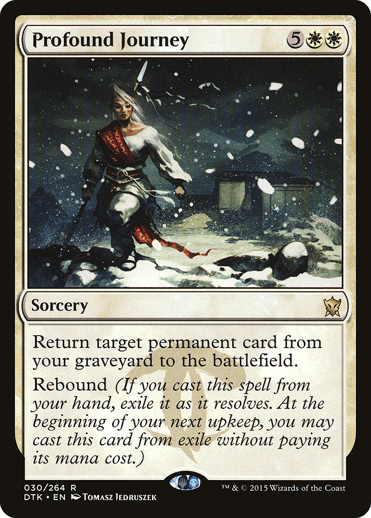 Profound Journey (DTK-030) - Dragons of Tarkir Foil