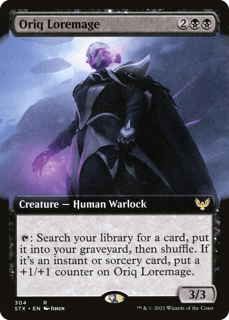 Oriq Loremage (STX-304) - Strixhaven: School of Mages: (Extended Art)
