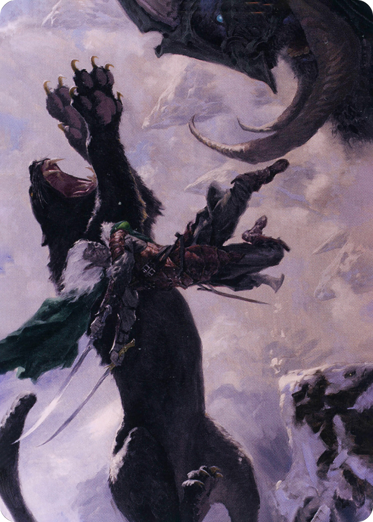 Drizzt Do'Urden // Drizzt Do'Urden (AAFR-052) - Adventures in the Forgotten Realms Art Series (Borderless)