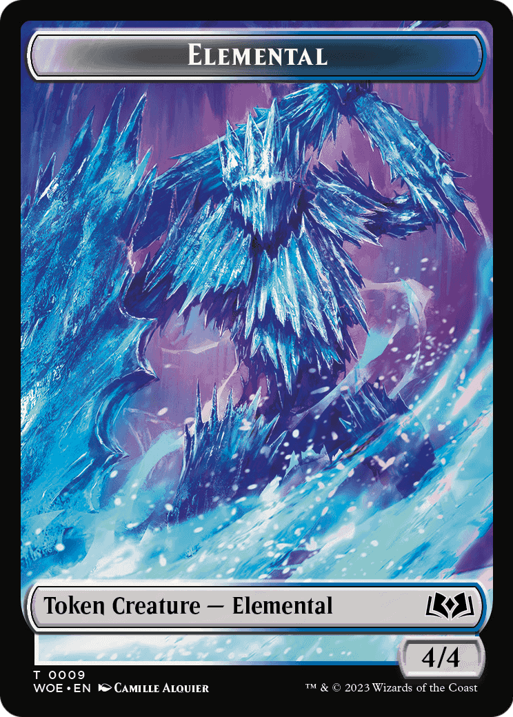 Elemental (TWOE-009) - Wilds of Eldraine Tokens Foil