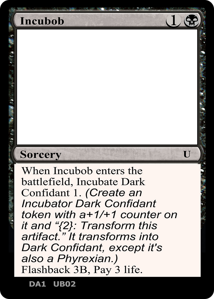 Incubob (DA1-UB02B) - Unknown Event