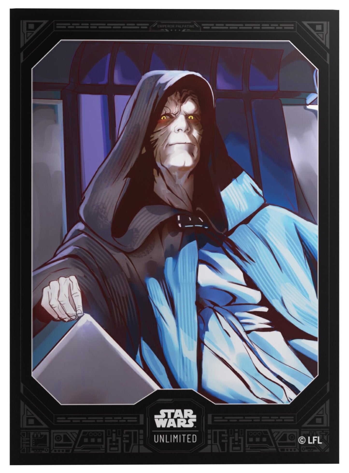 Star Wars: Unlimited | Premium Art Sleeves - Emperor Palpatine