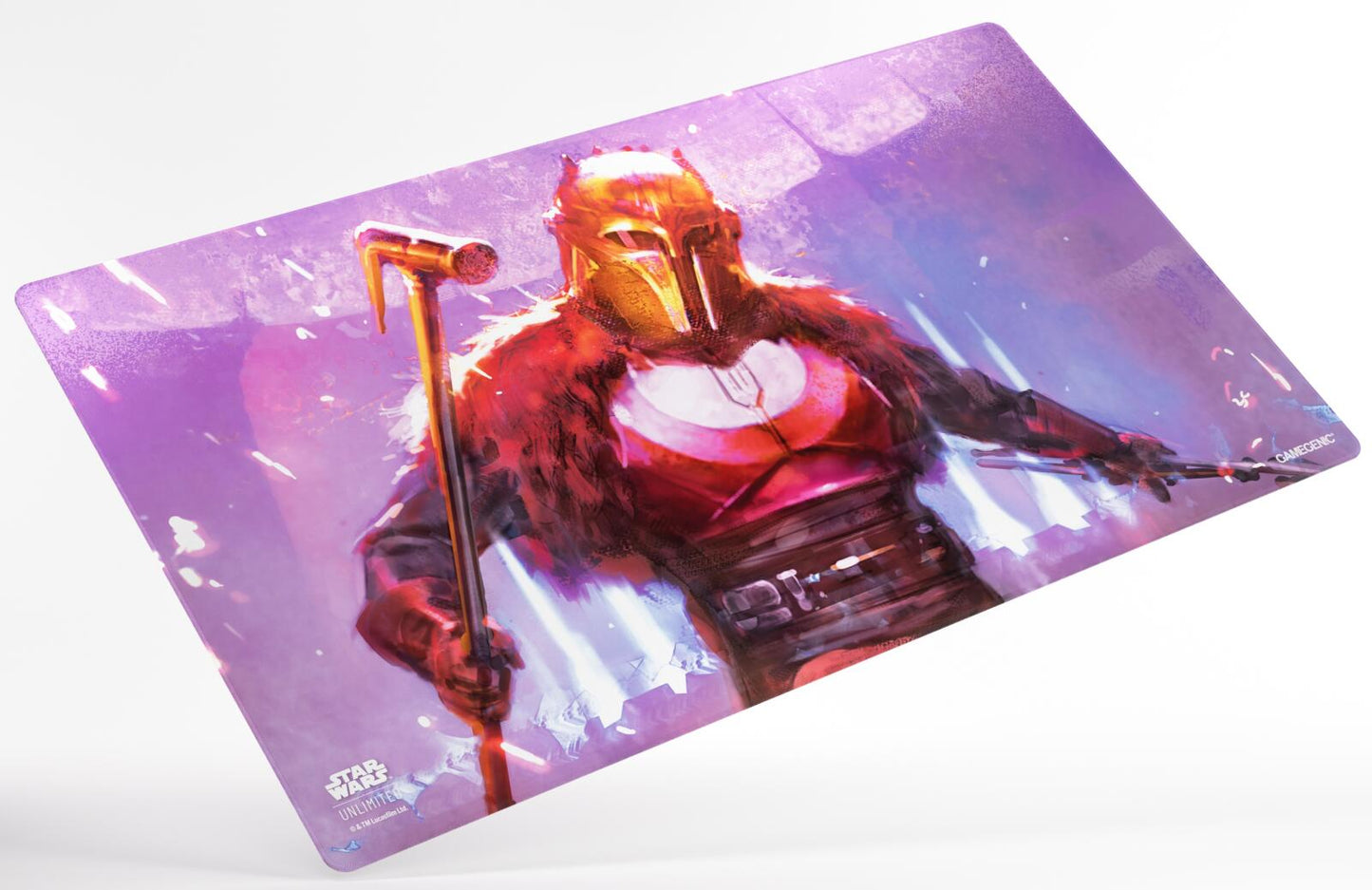 Star Wars: Unlimited | Shiny Game Mat - The Armorer