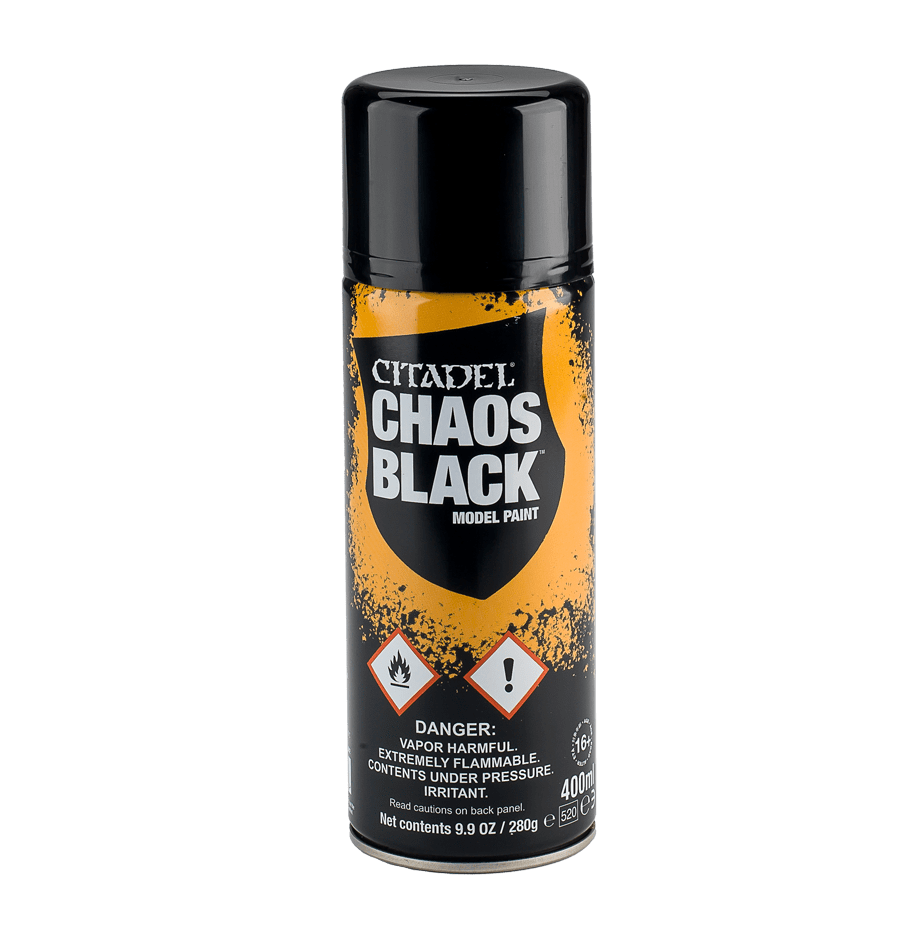 Citadel Spray Paint: Chaos Black 400ml