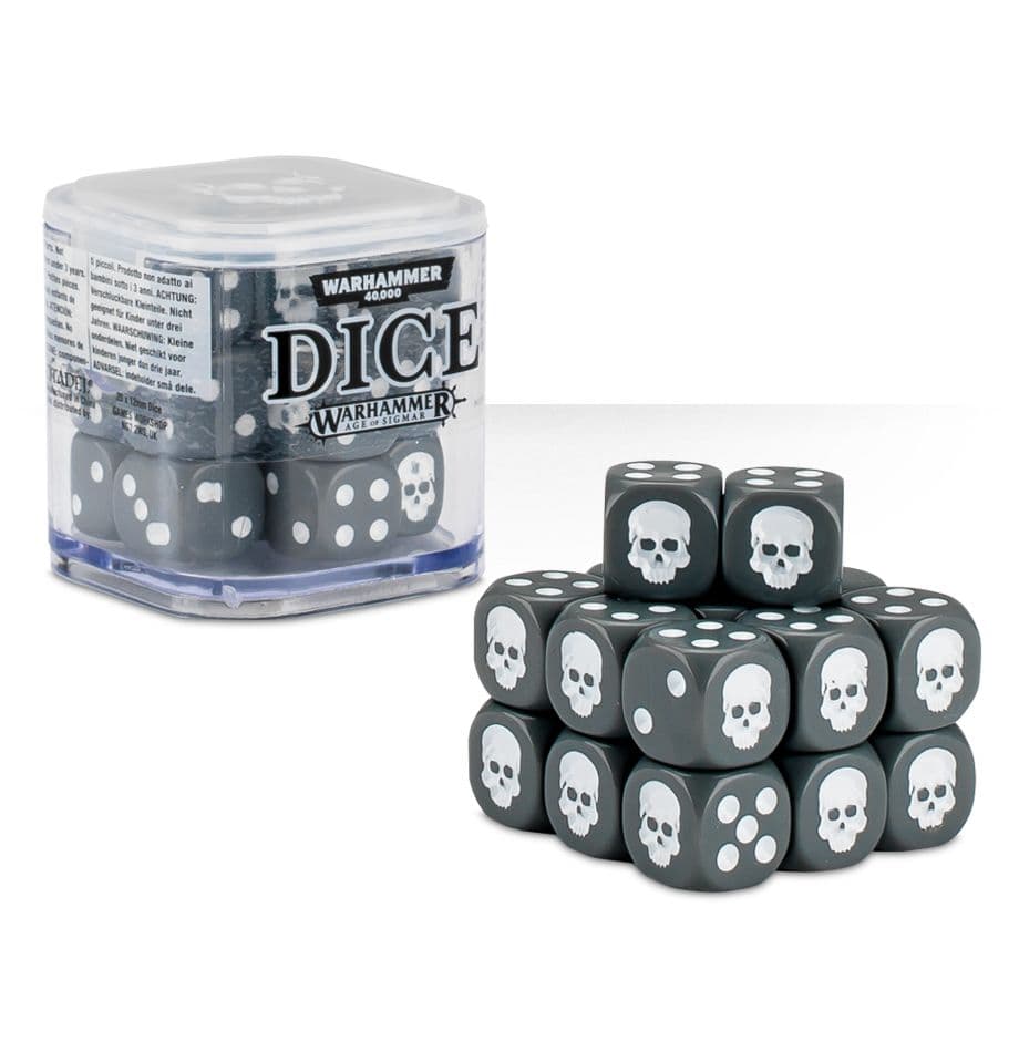 Warhammer | Dice Cube | Grey