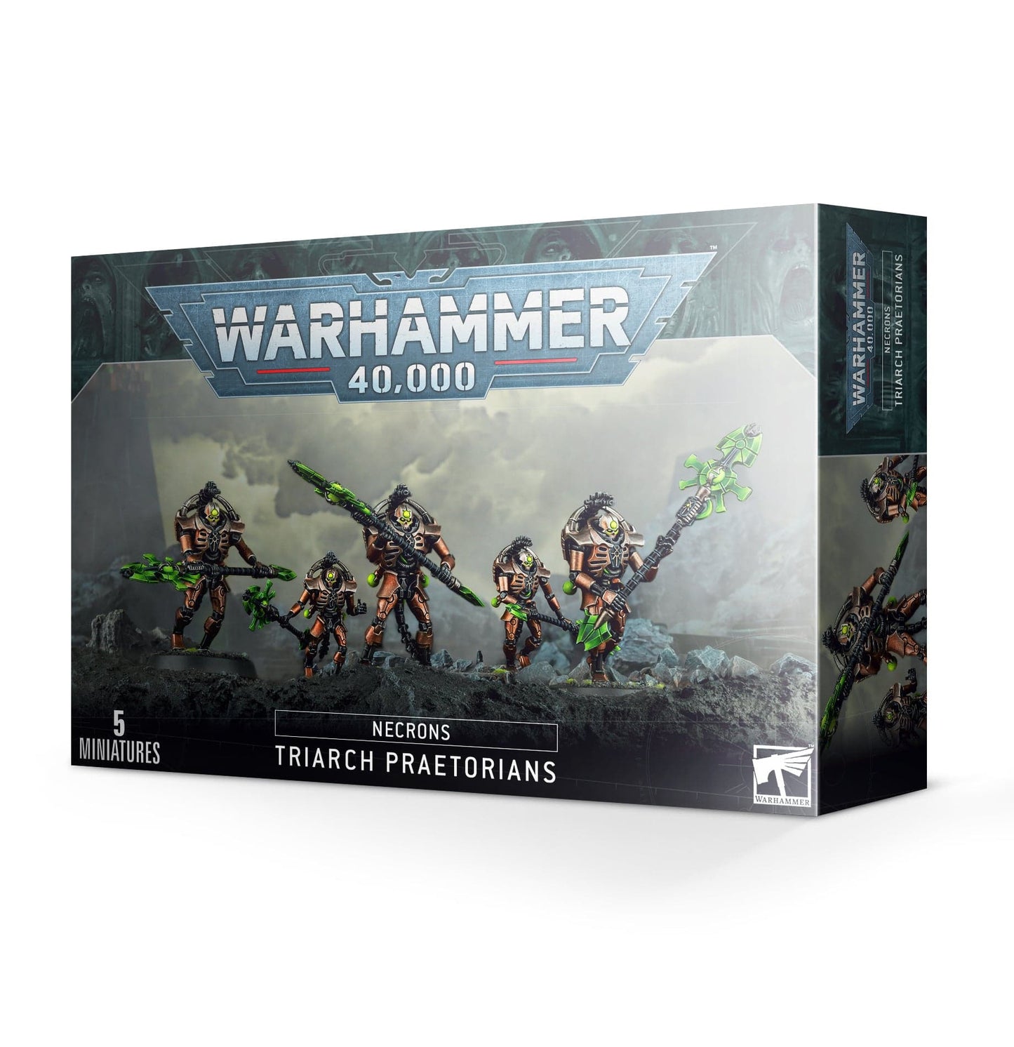 Warhammer 40,000 | Necrons | Triarch Praetorians