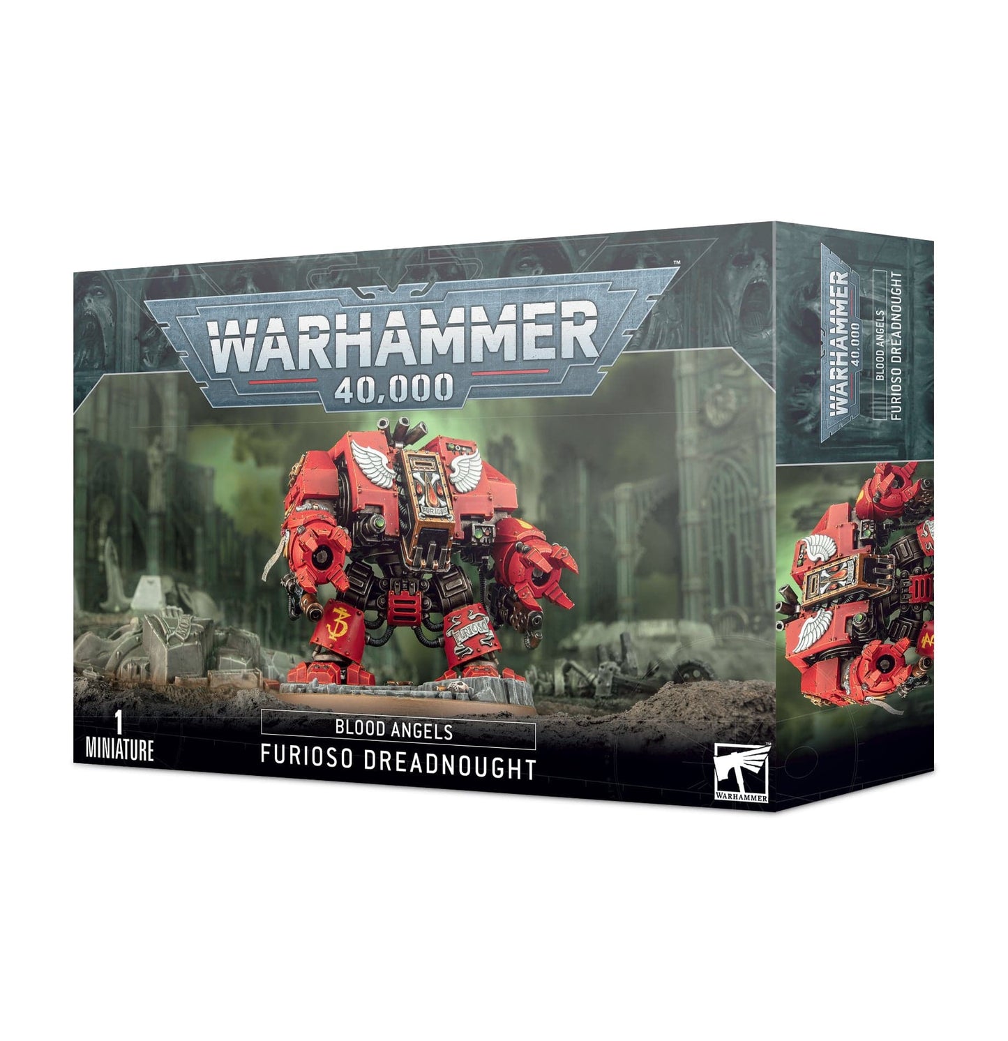 Space Marines - Blood Angels Furioso Dreadnought