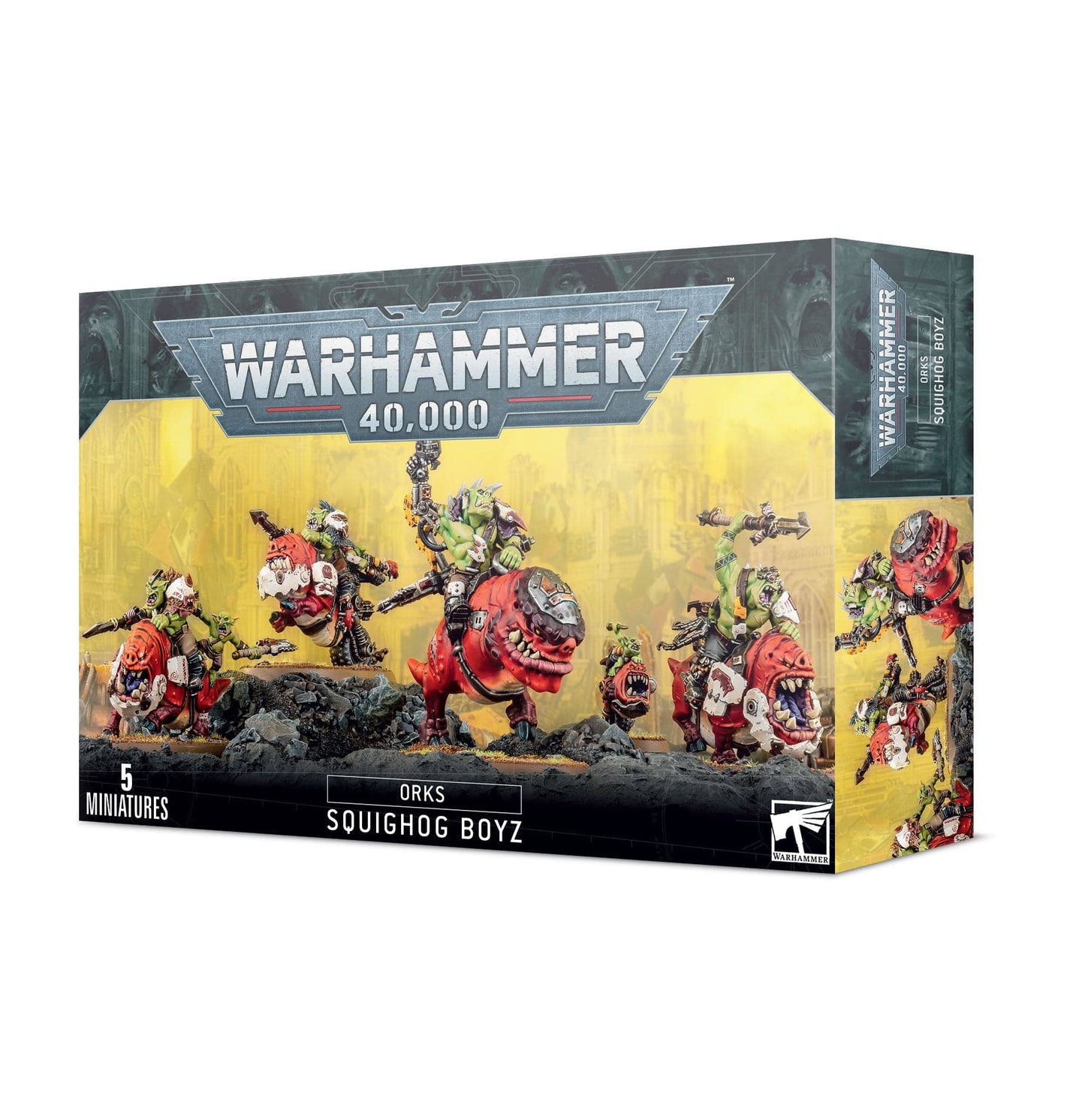 Warhammer 40,000 | Orks | Squighog Boyz