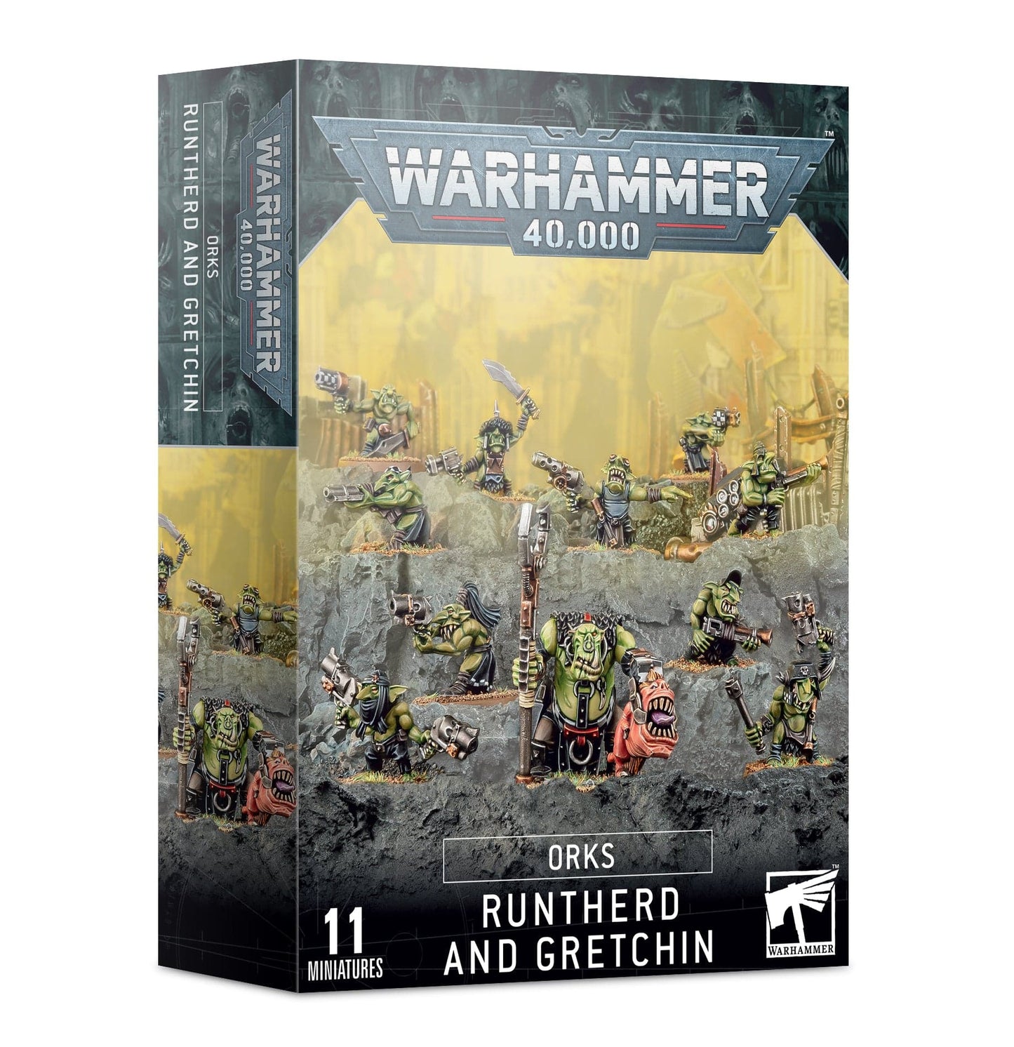 Warhammer 40,000 | Orks | Runtherd And Gretchin