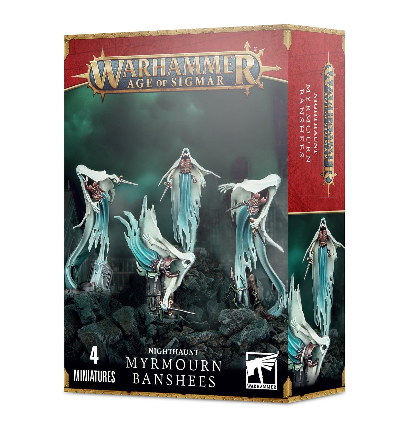 Warhammer: Age of Sigmar | Nighthaunt | Myrmourn Banshees