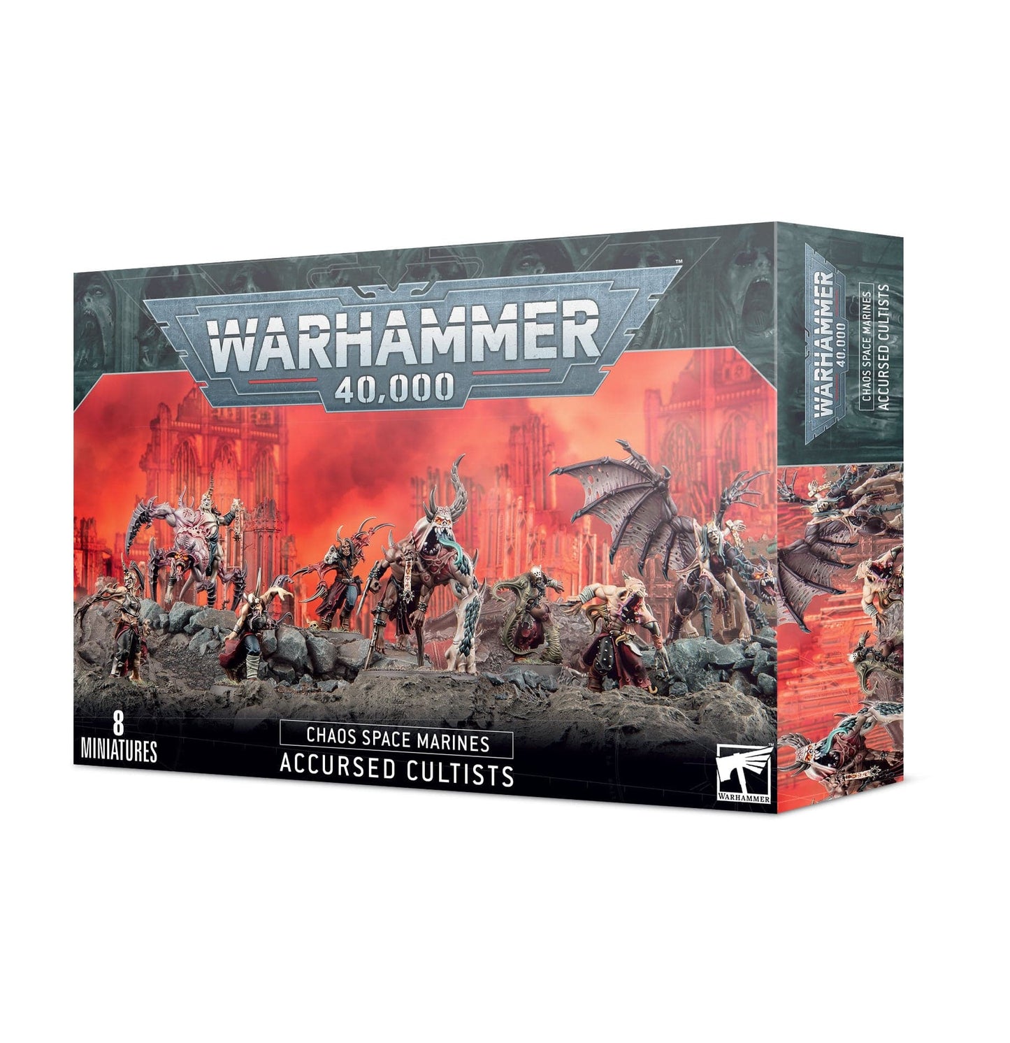 Warhammer 40,000 | Chaos Space Marines | Accursed Cultists