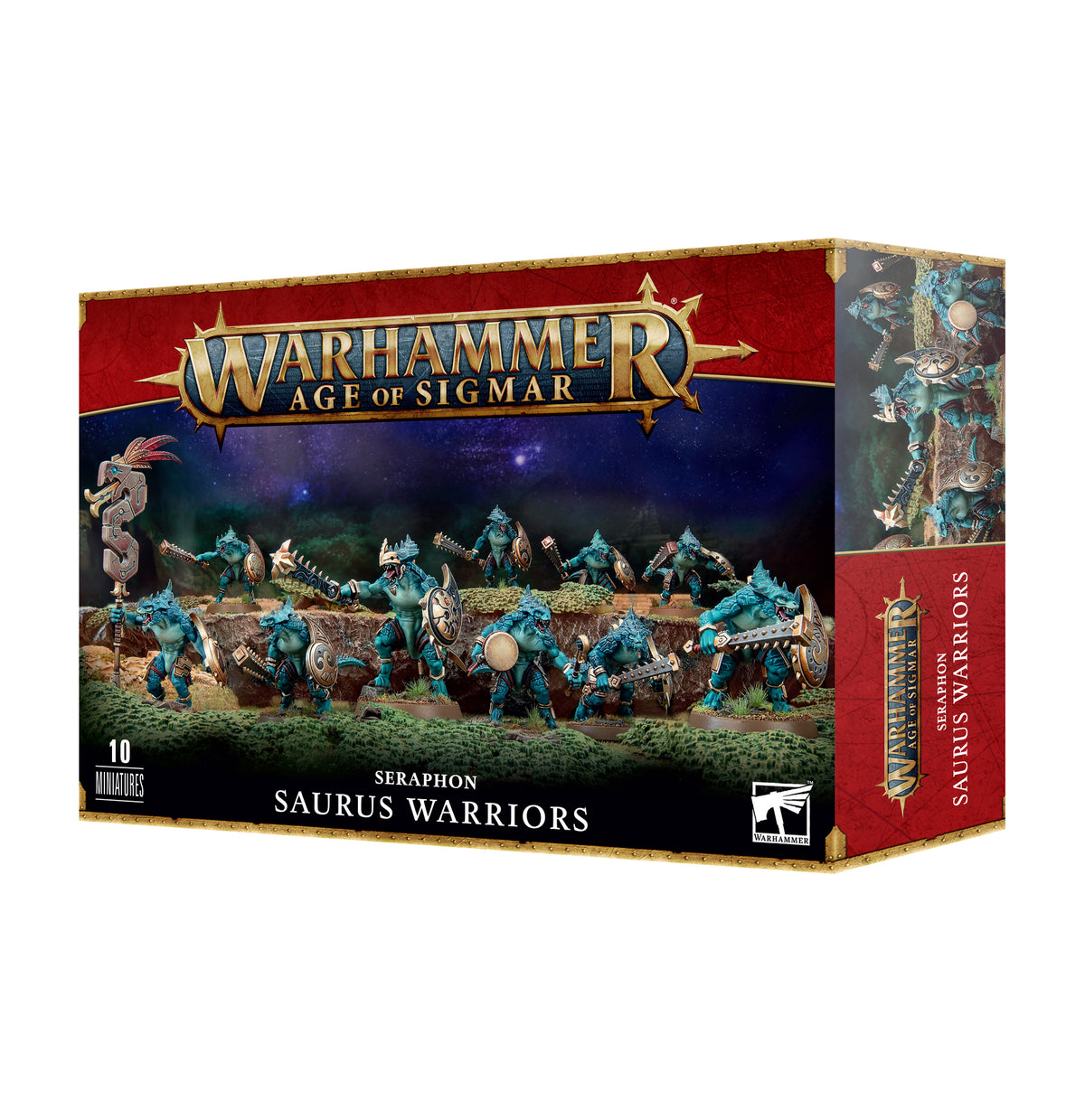 Warhammer: Age of Sigmar | Seraphon | Saurus Warriors (Guard)