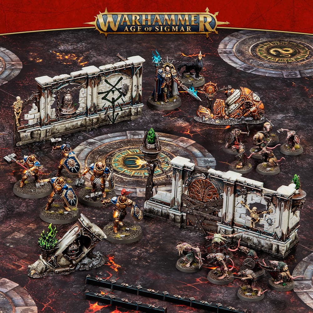 Warhammer: Age of Sigmar | Spearhead | Fire & Jade Gaming Pack