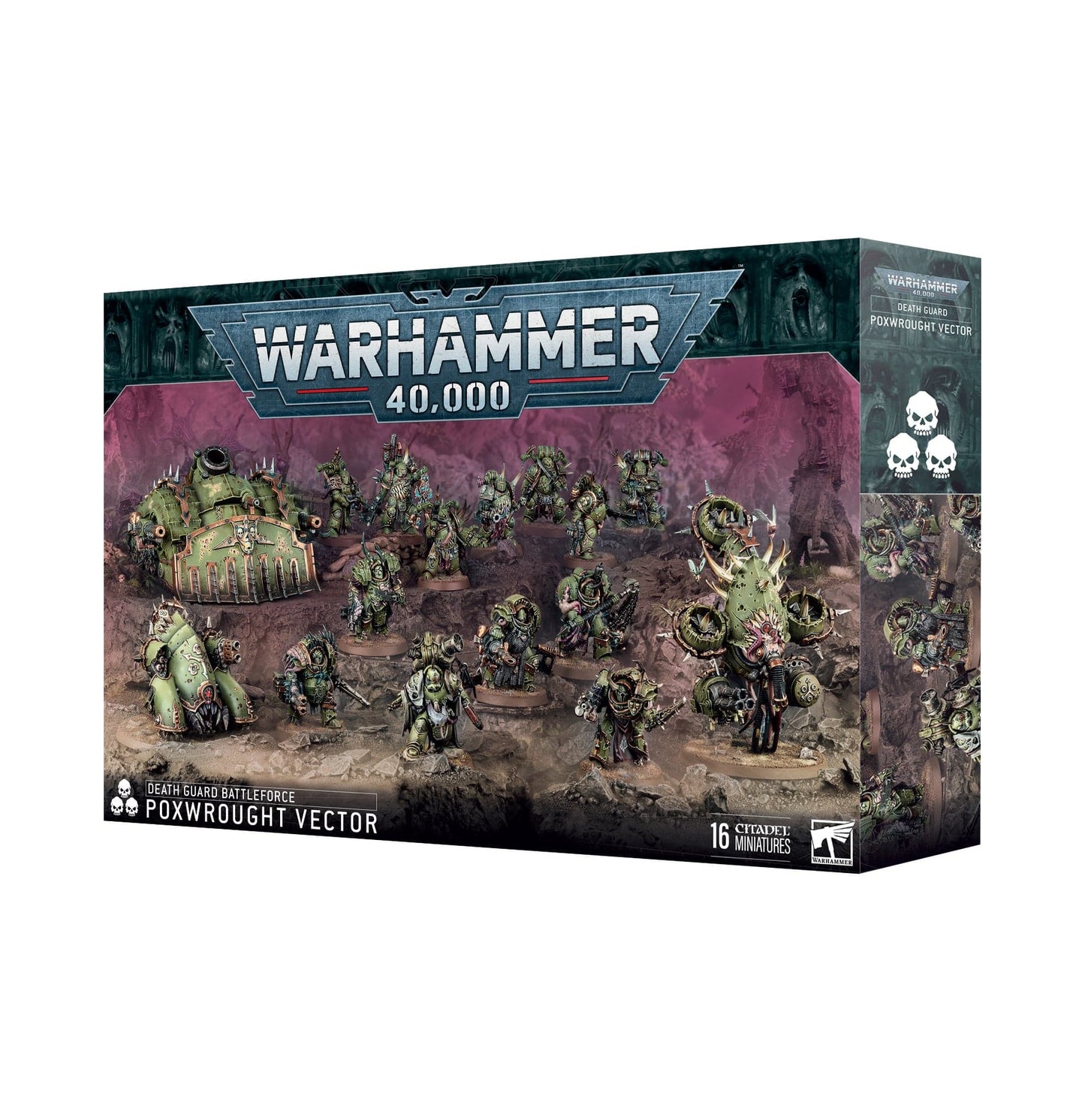 Warhammer 40,000 | Death Guard | Battleforce | Poxwrought Vector