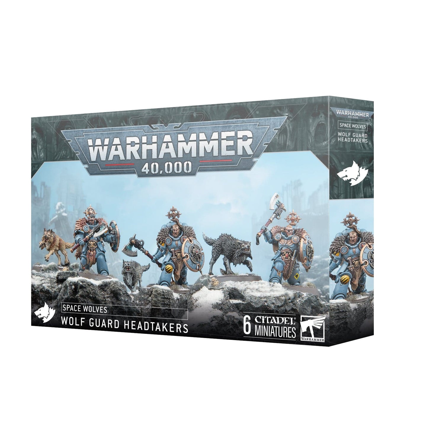 Warhammer 40,000 | Space Wolves | Wolf Guard Headtakers