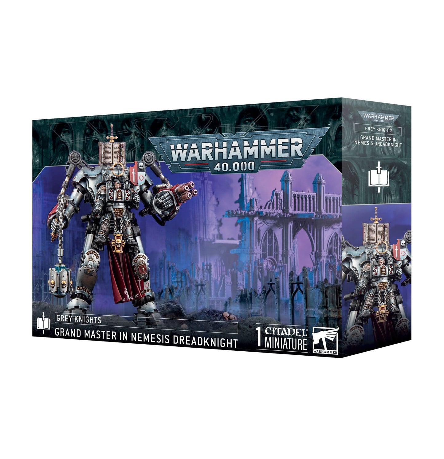 Warhammer 40,000 | Grey Knights | Grand Master in Nemesis Dreadknight