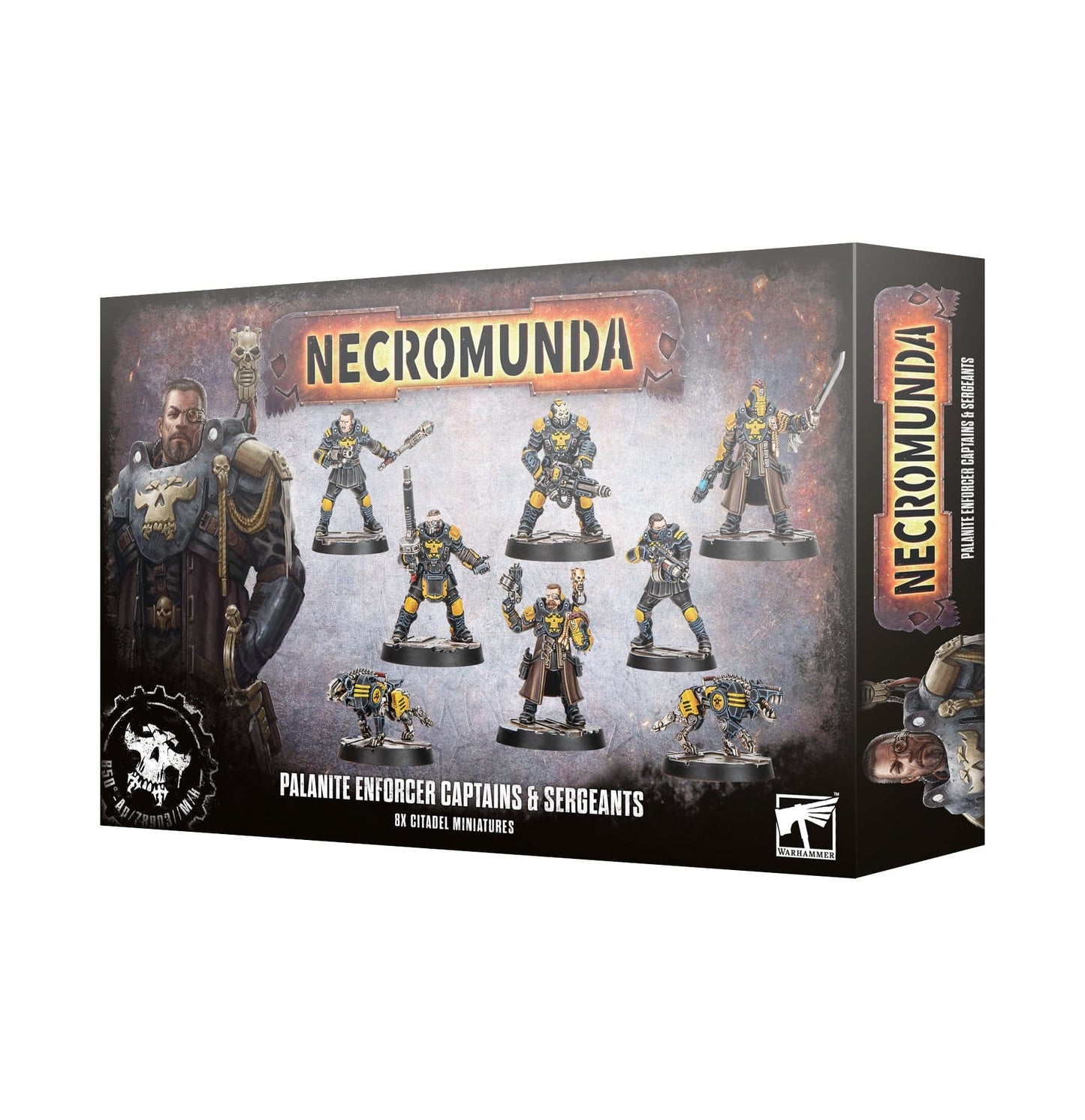 Necromunda | Palanite Enforcer Captains & Sergeants