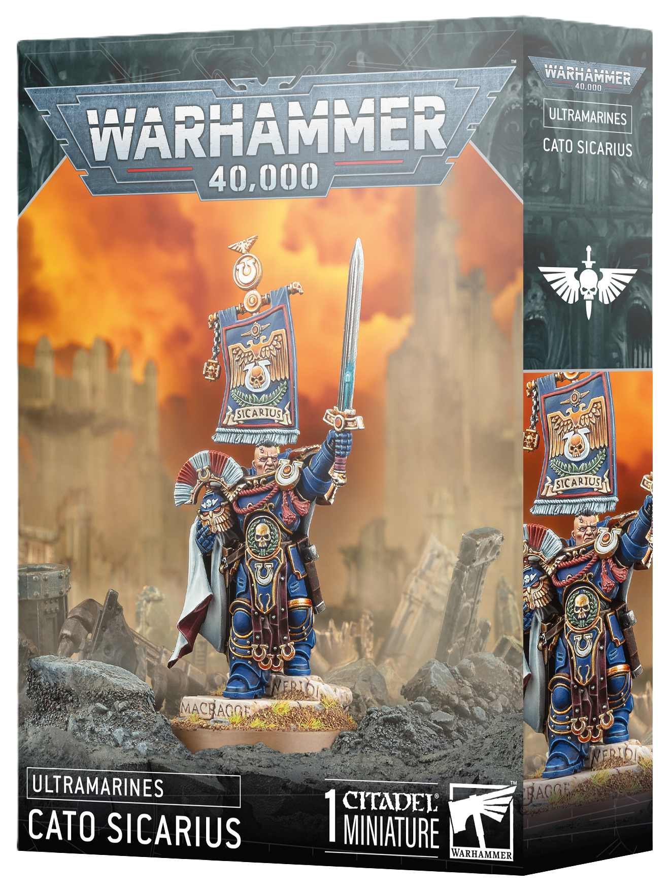 Warhammer 40,000 | Ultramarines | Cato Sicarius