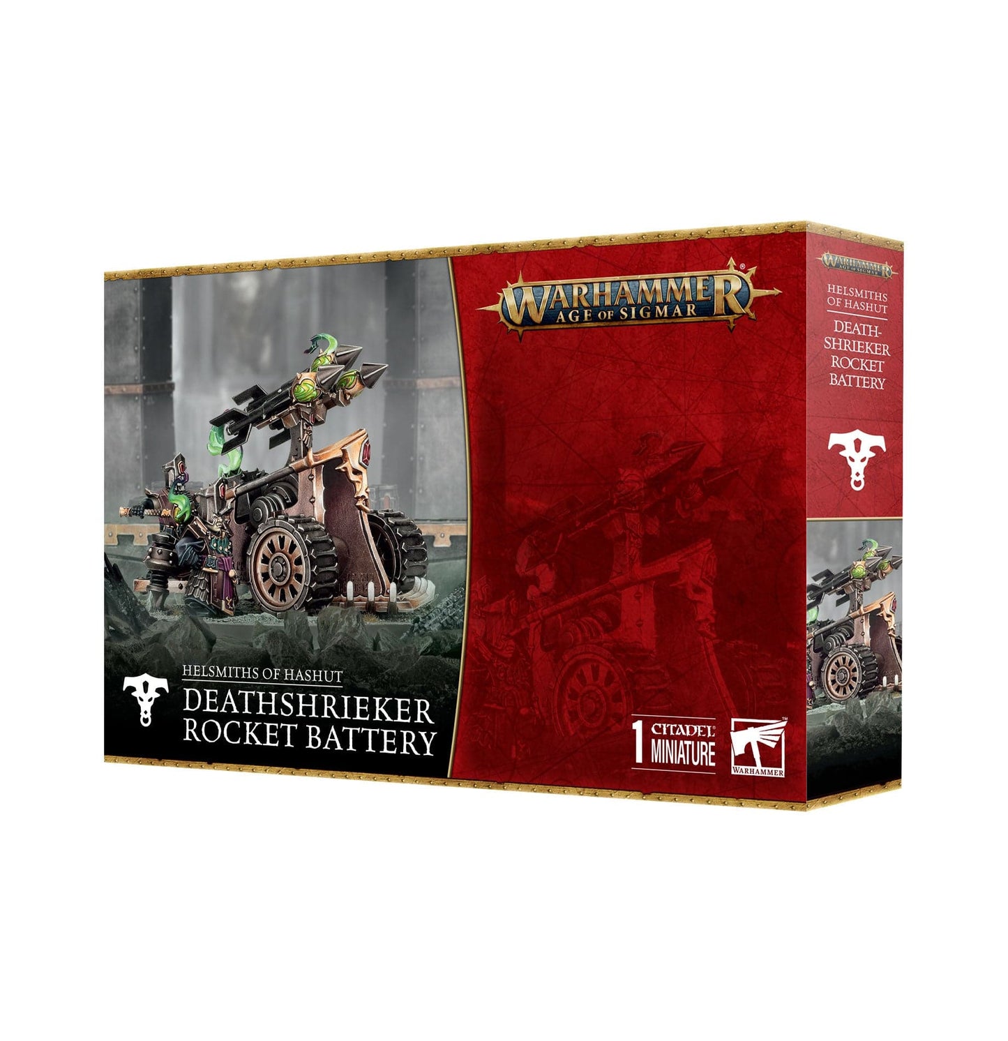 Warhammer: Age of Sigmar | Helsmiths of Hashut | Deathshrieker Rocket Battery/Tormentor Bombard