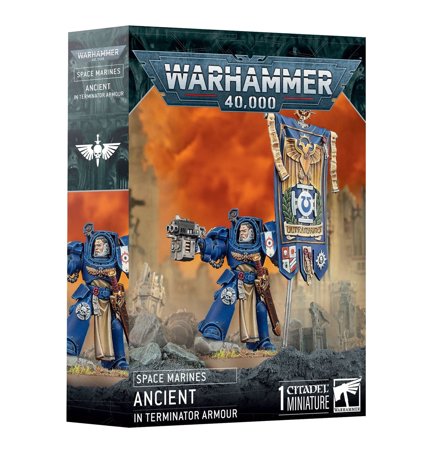 Warhammer 40,000 | Space Marines | Ancient in Terminator Armour