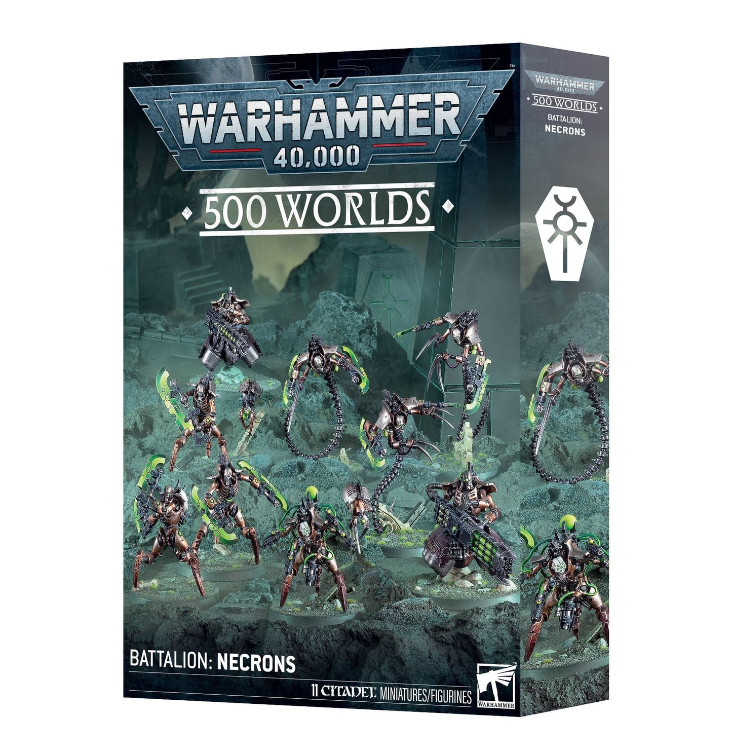 Warhammer 40,000 | Necrons | 500 Worlds Battalion
