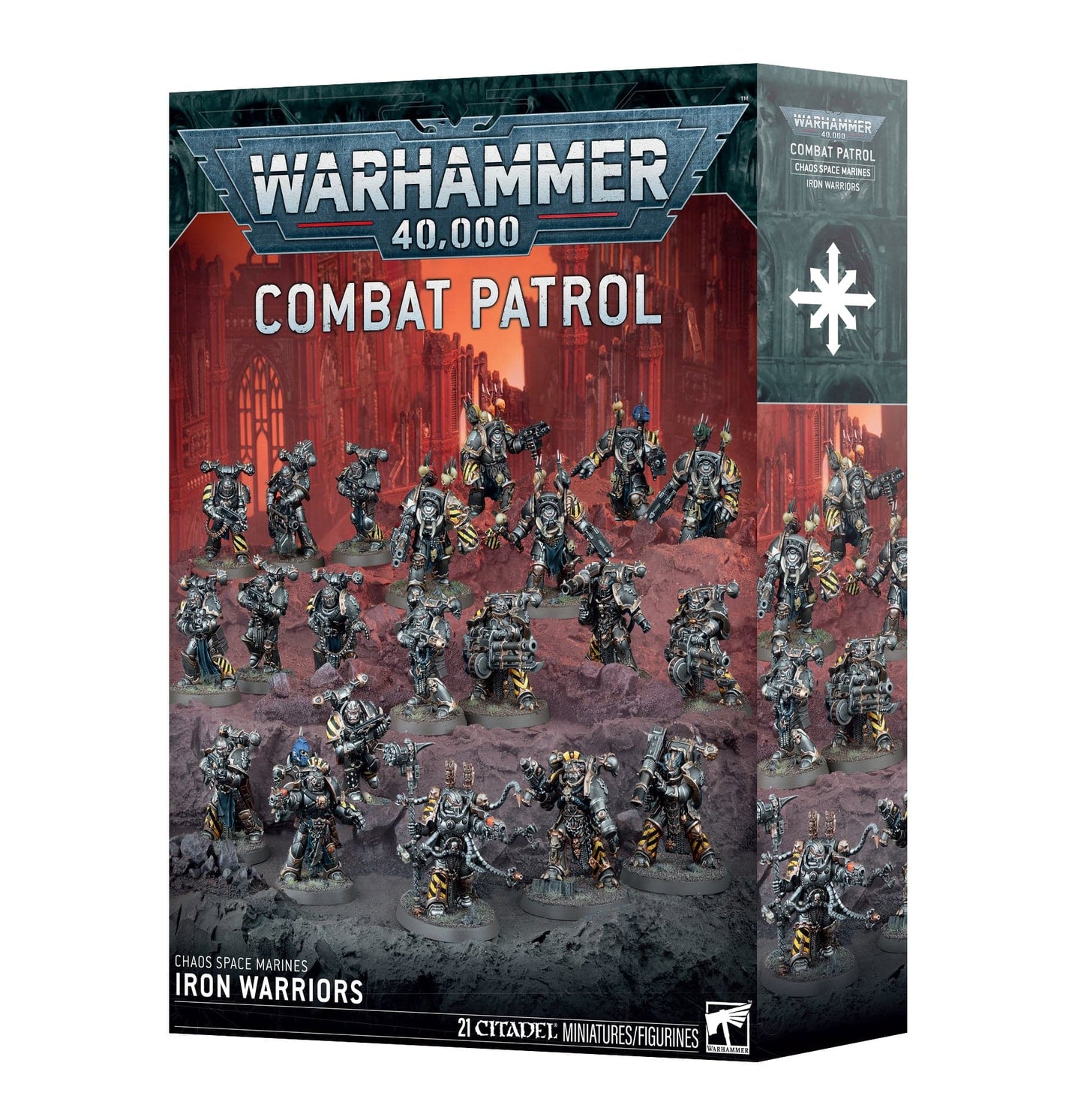 Warhammer 40,000 | Chaos Space Marines | Iron Warriors | Combat Patrol