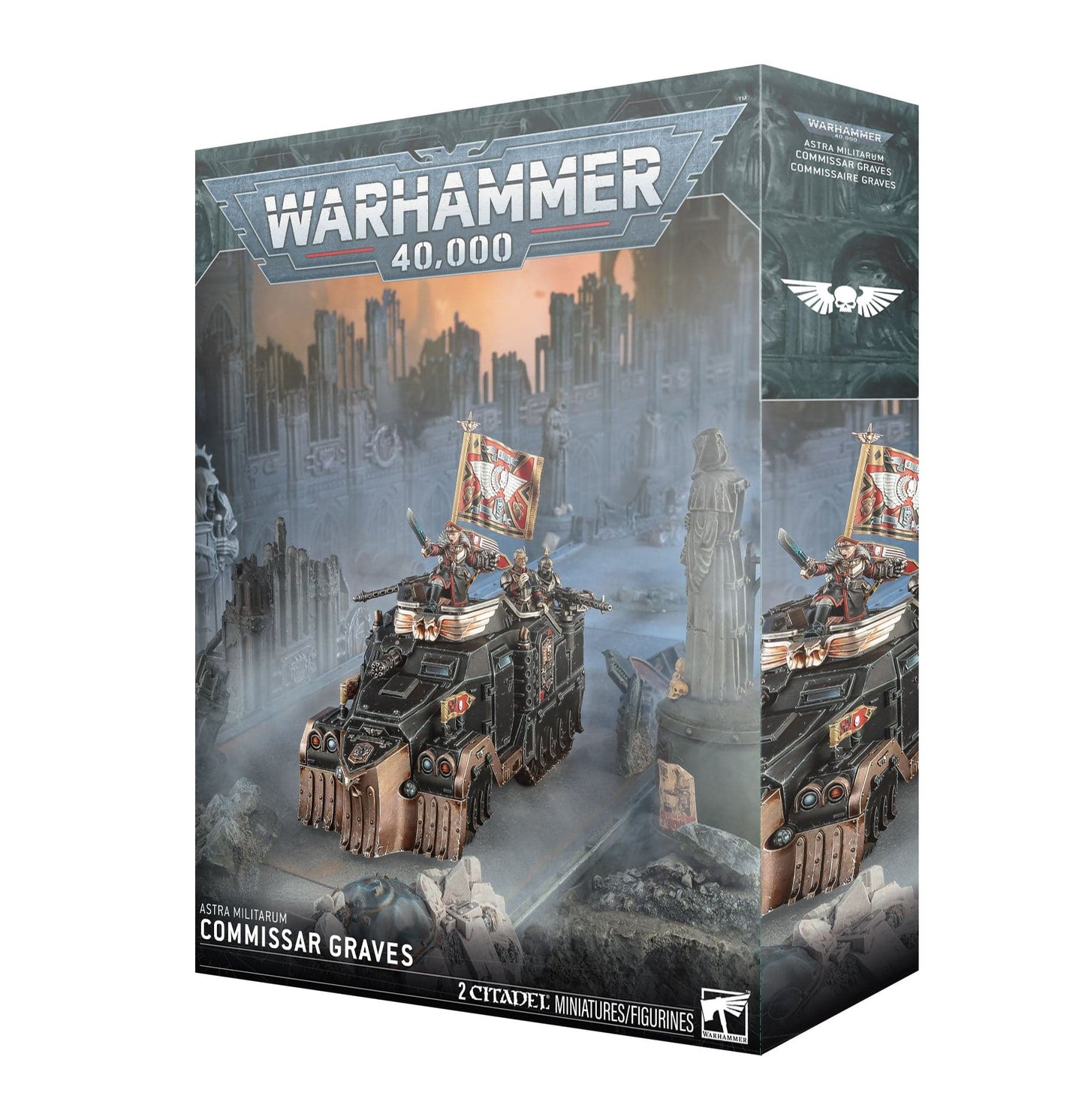 Warhammer 40,000 | Astra Militarum | Commissar Graves