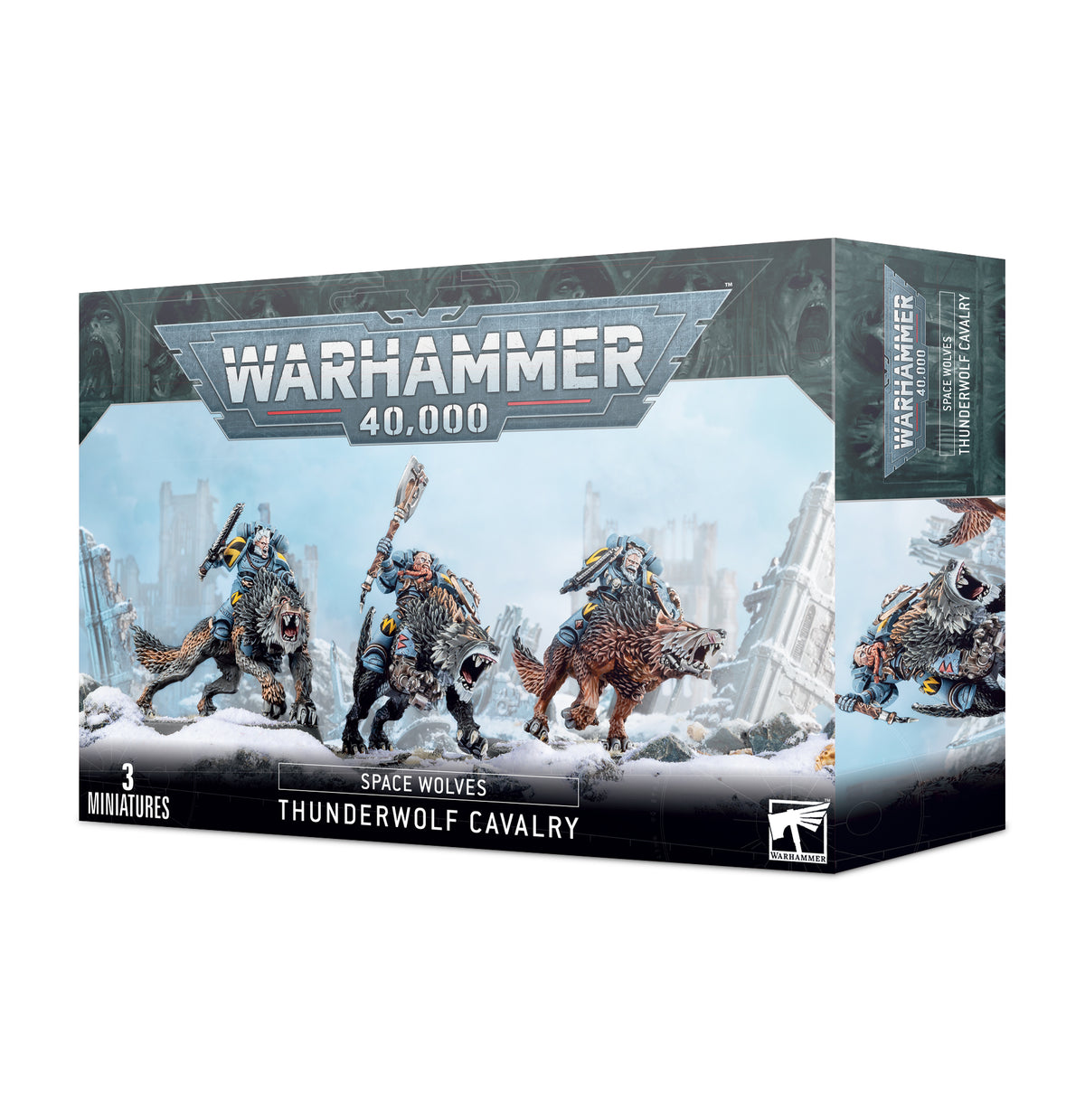 Warhammer 40,000 | Space Wolves | Thunderwolf Cavalry