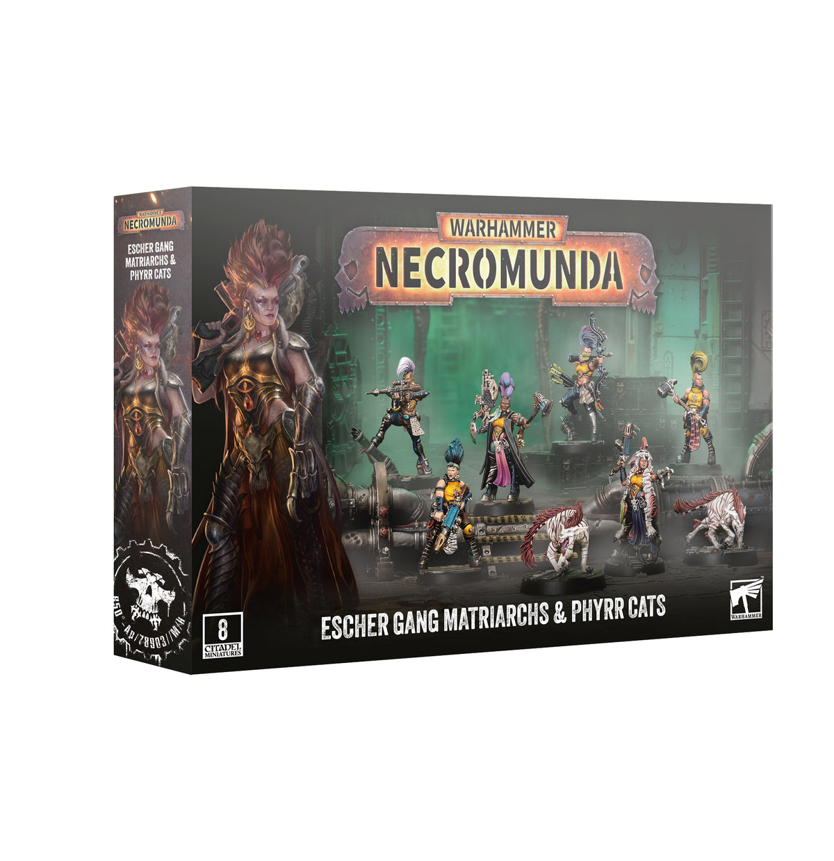 Necromunda | Escher Gang Matriachs & Phyyrr Cats