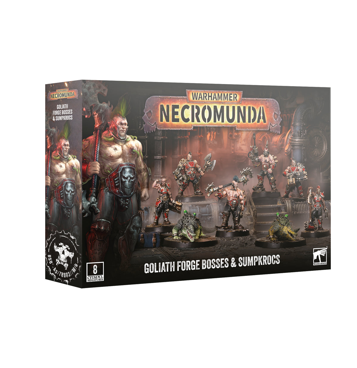 Necromunda | Goliath Forge Bosses & Sumpkrocs