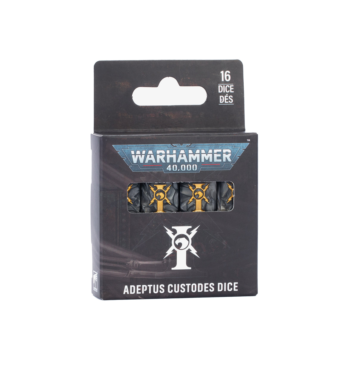 Warhammer 40,000 | Adeptus Custodes | Dice Set