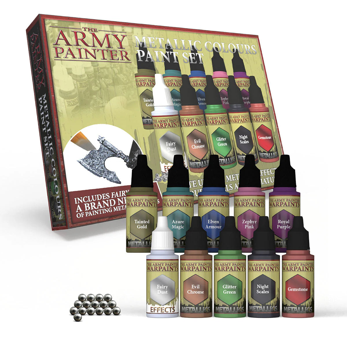 The Army Painter | Metallic Colours Paint Set