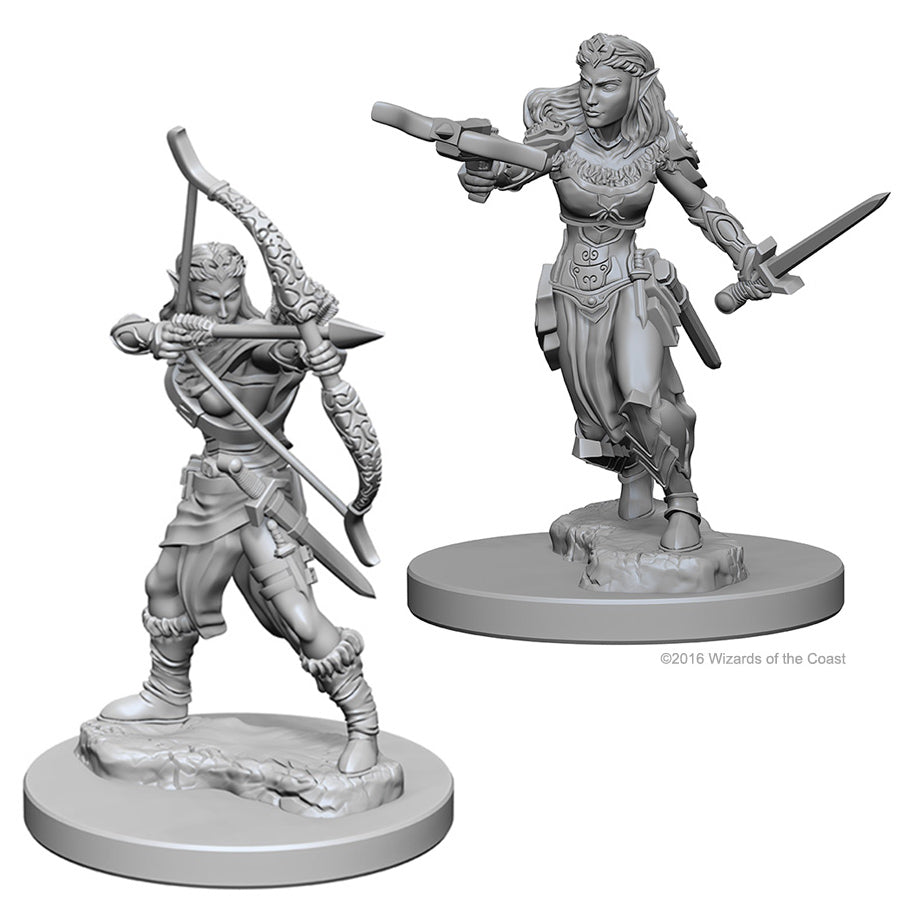 D&D Nolzurs Marvelous Miniatures | Elf Ranger (Female - C)