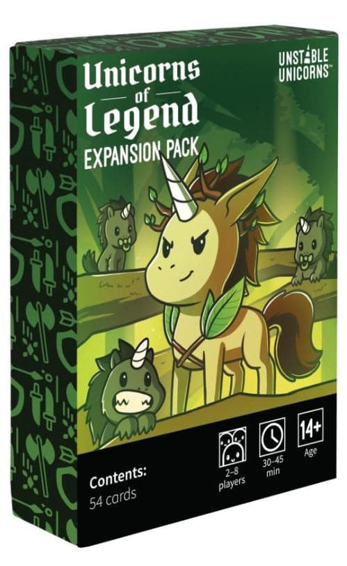 Unstable Unicorns | Unicorns of Legend Expansion Pack