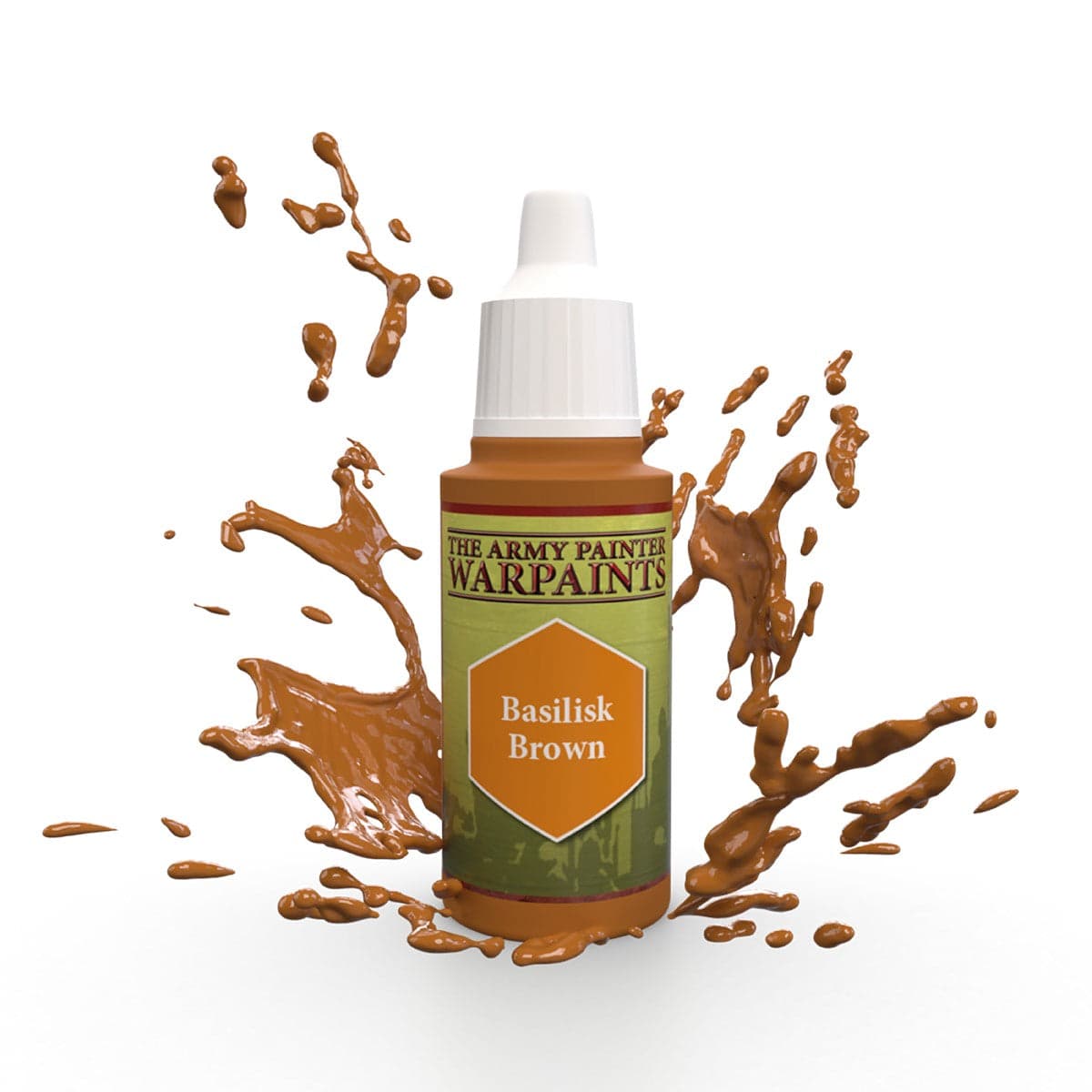 The Army Painter | Warpaints | Basilisk Brown Acrylic Paint 18ml