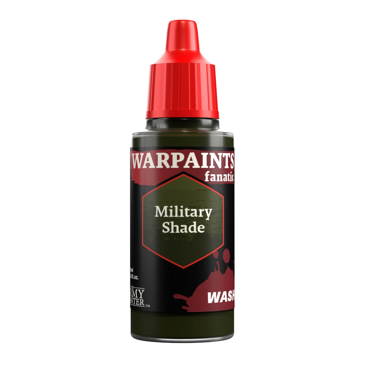 The Army Painter | Warpaints Fanatic | Wash | Military Shade 18ml