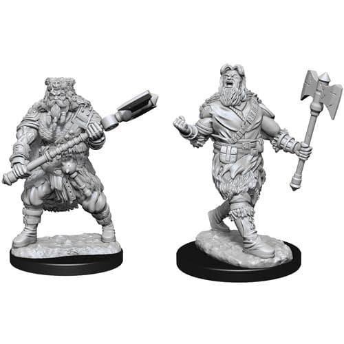 D&D Nolzur's Marvelous Miniatures | Human Barbarian (Male - C)