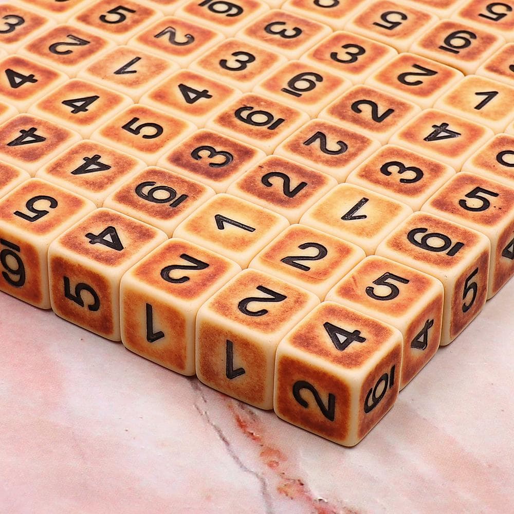 Single Dice | "Ancient Bone" | d6