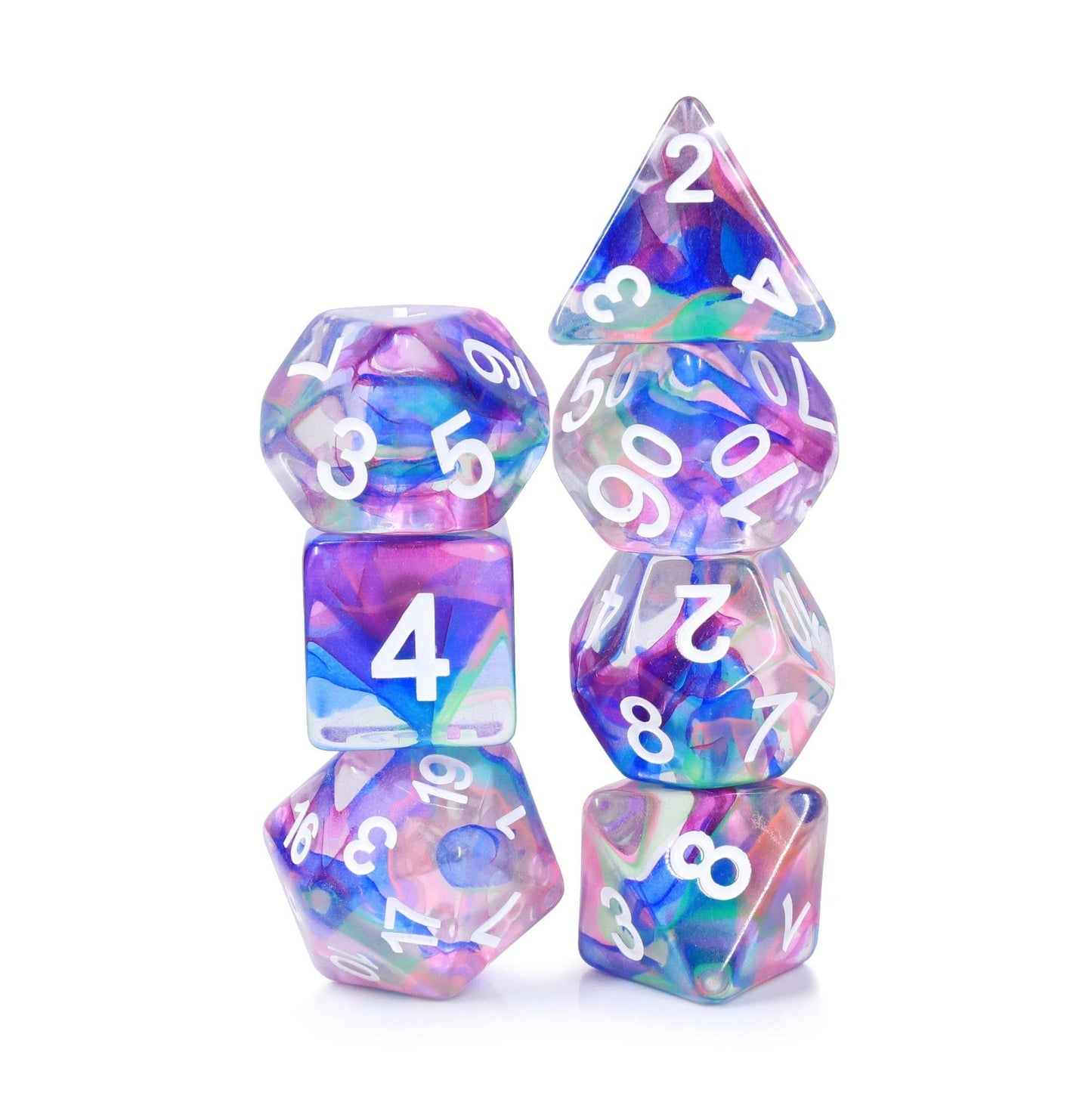 RPG Dice | "Faerie Festival" | Set of 7