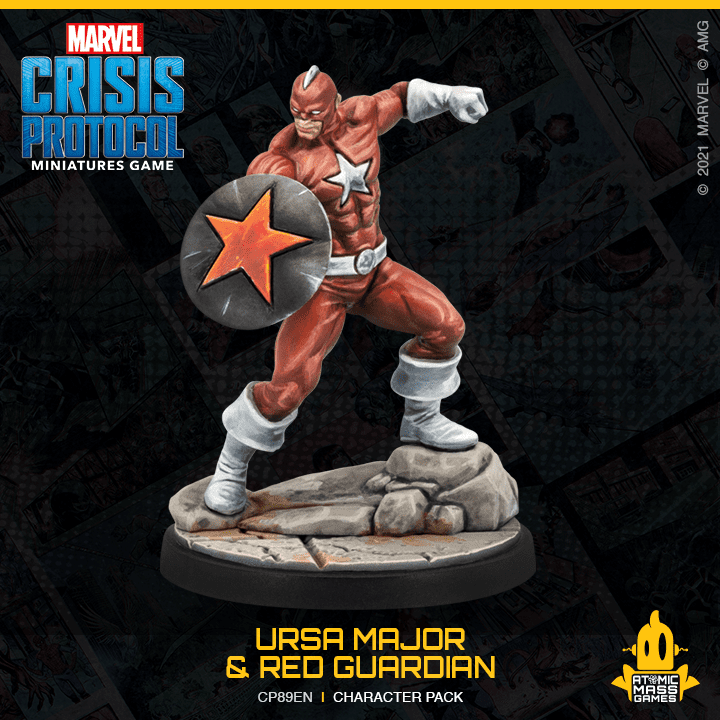 Marvel Crisis Protocol Miniatures Game | Ursa Major & Red Guardian