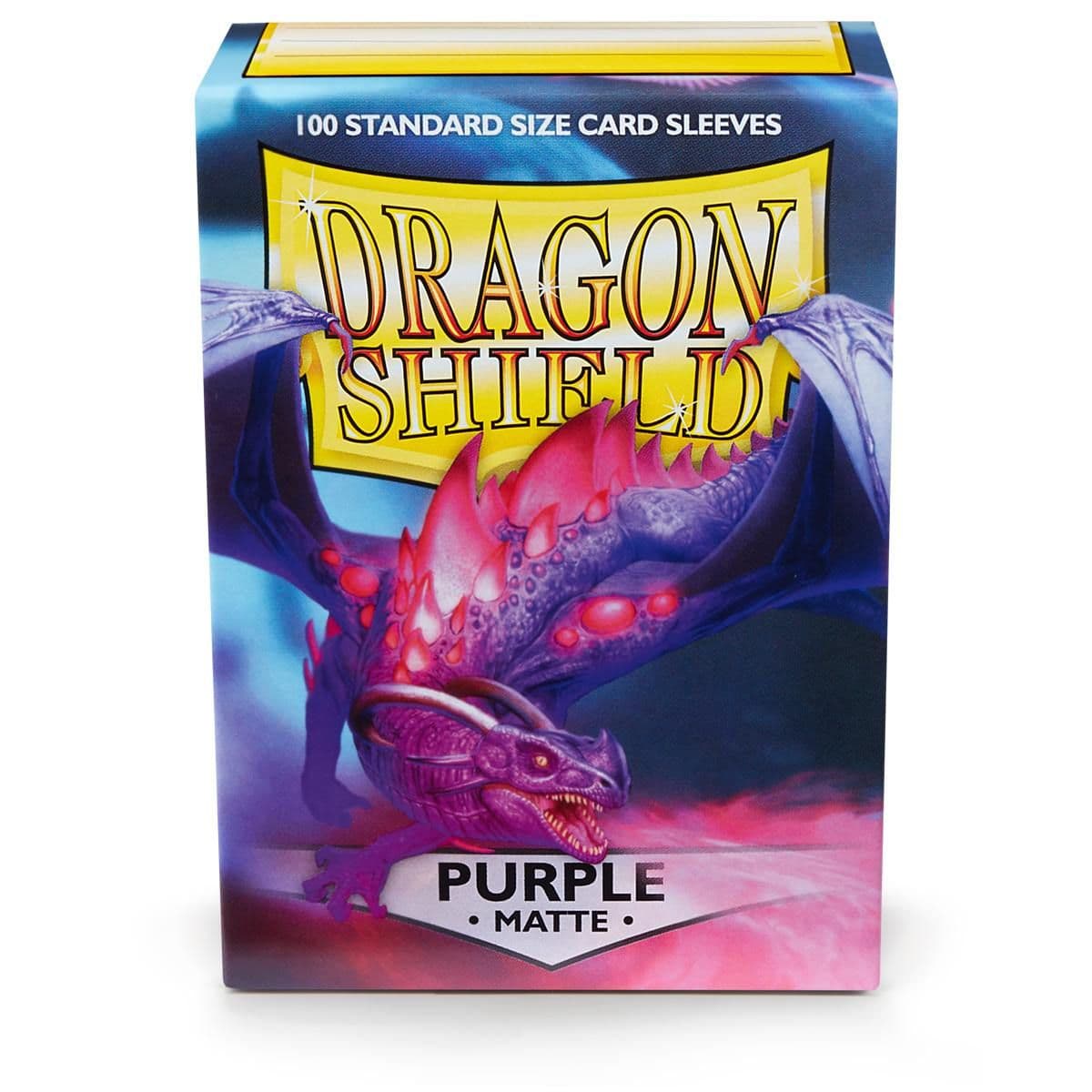 Dragon Shield | Standard Size Sleeves | 100ct | Purple (Matte) Goblin Games NZ Dragon Shield | Standard Size Sleeves | 100ct | Purple (Matte) Goblin Games NZ